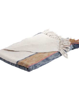 Striped Design Throw, 68" x 52"