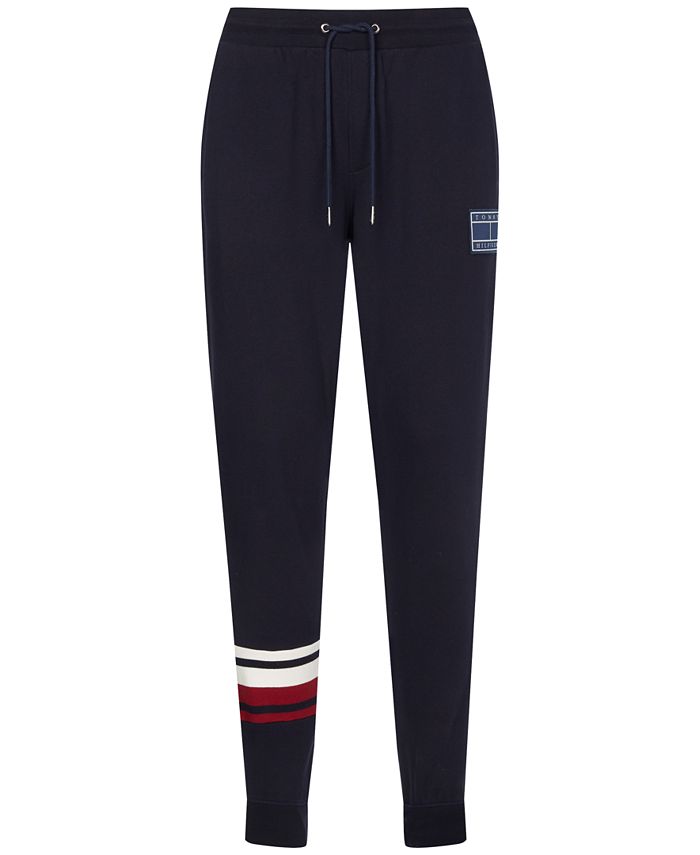Tommy Hilfiger Men's Global Stripe Detail Sweatpants - Macy's