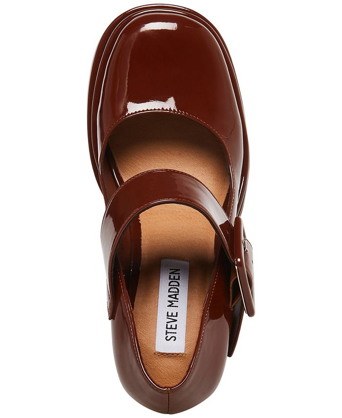 Steve Madden Women's Carly Double Platform Mary Jane Pumps & Reviews