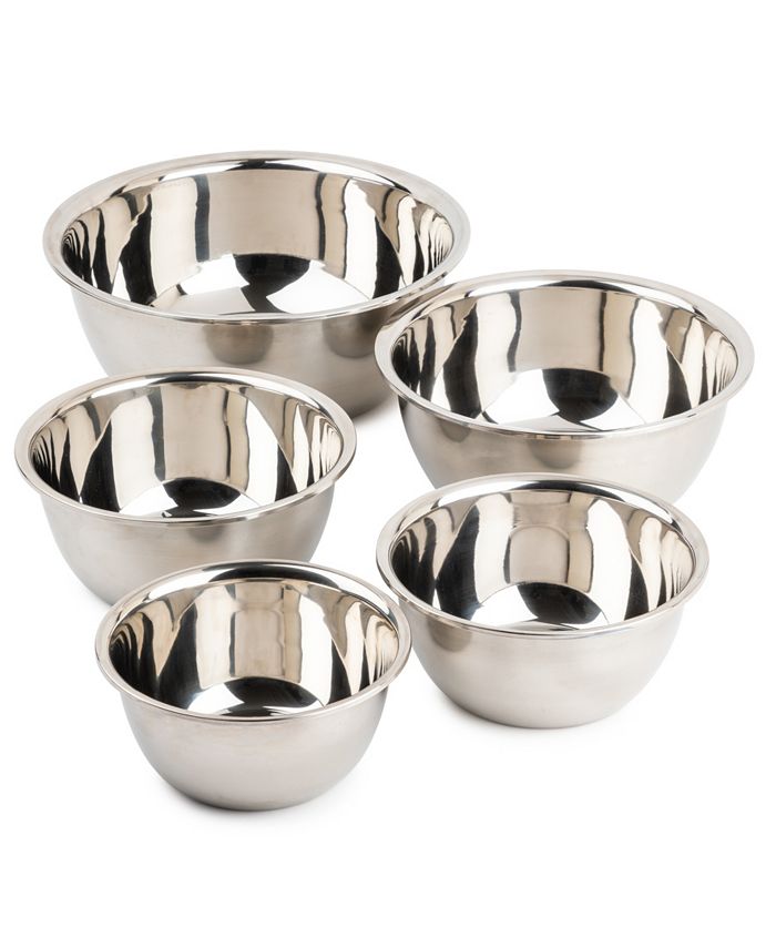 Fiesta Stainless Steel Mixing Bowl Set, 8 pc - Fred Meyer