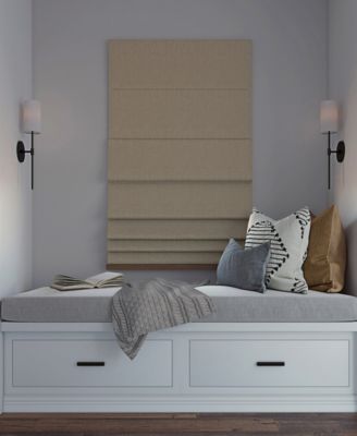 Pryer Textured 100% Blackout Cordless Roman Shade Collection