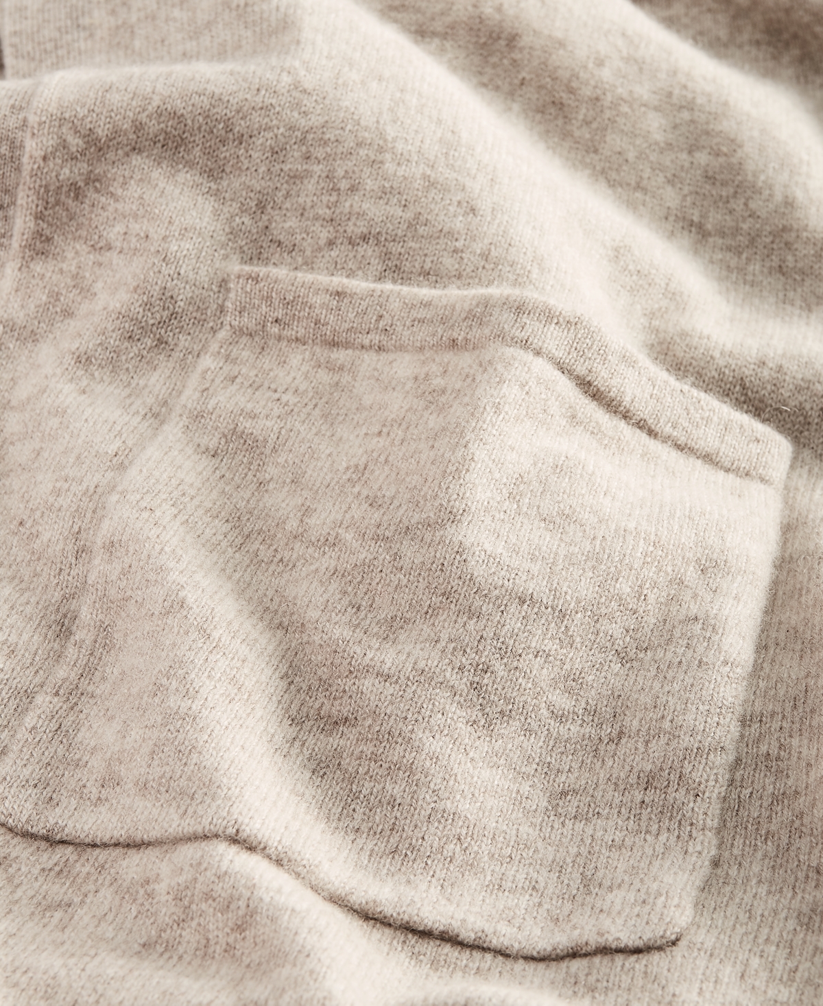 Charter Club Petite's 100% Cashmere Open-Front Hoodie, Created for Macy's