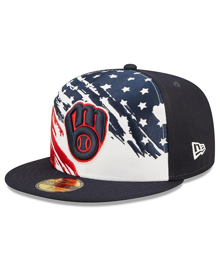 MLB New Era 2022 4th of July On-Field 59FIFTY Fitted Hat - Red