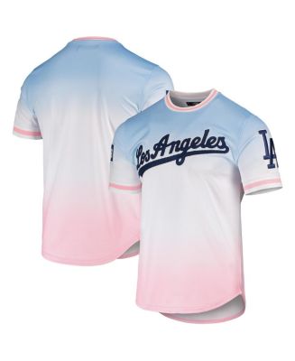 PRO STANDARD Men's Pro Standard Blue/Pink Boston Red Sox Ombre T-Shirt