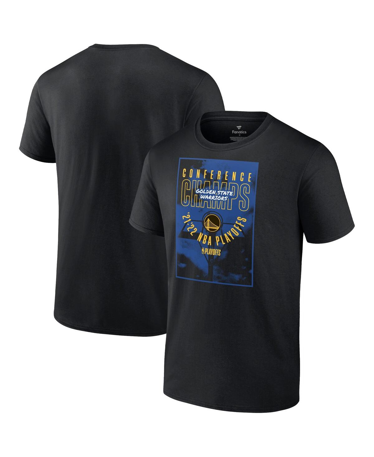 Men's FanaticsGolden State Warriors 2022 Western Conference Champions Extra Pass T-shirt - Black
