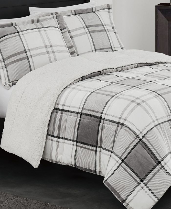London Fog Ronnie Plaid 2 Piece Comforter Set, Twin/Twin XL Macy's