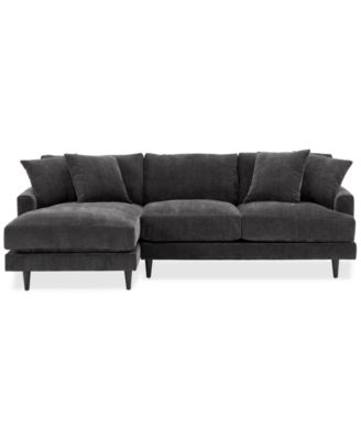 CLOSEOUT! Mariyah Fabric 2-Pc. Sofa with Chaise, Created for Macy's