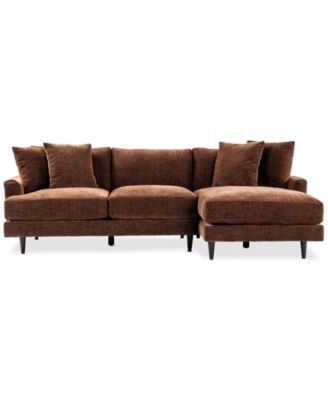 CLOSEOUT! Mariyah Fabric 2-Pc. Sofa with Chaise, Created for Macy's