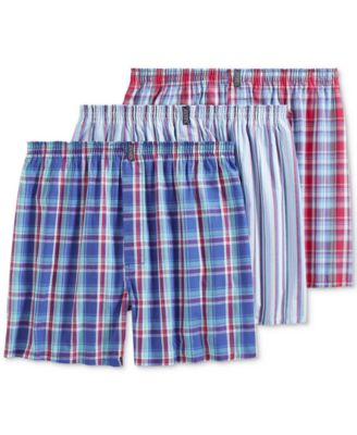 Men's 3-Pack Woven Boxers