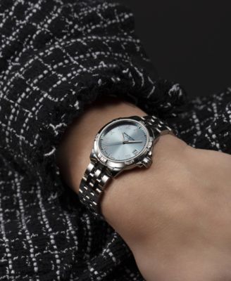 Women's Swiss Tango Classic Stainless Steel Bracelet Watch 30mm 