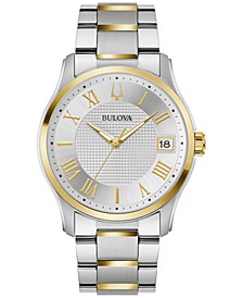 Men's Classic Wilton Two-Tone Stainless Steel Bracelet Watch 41mm