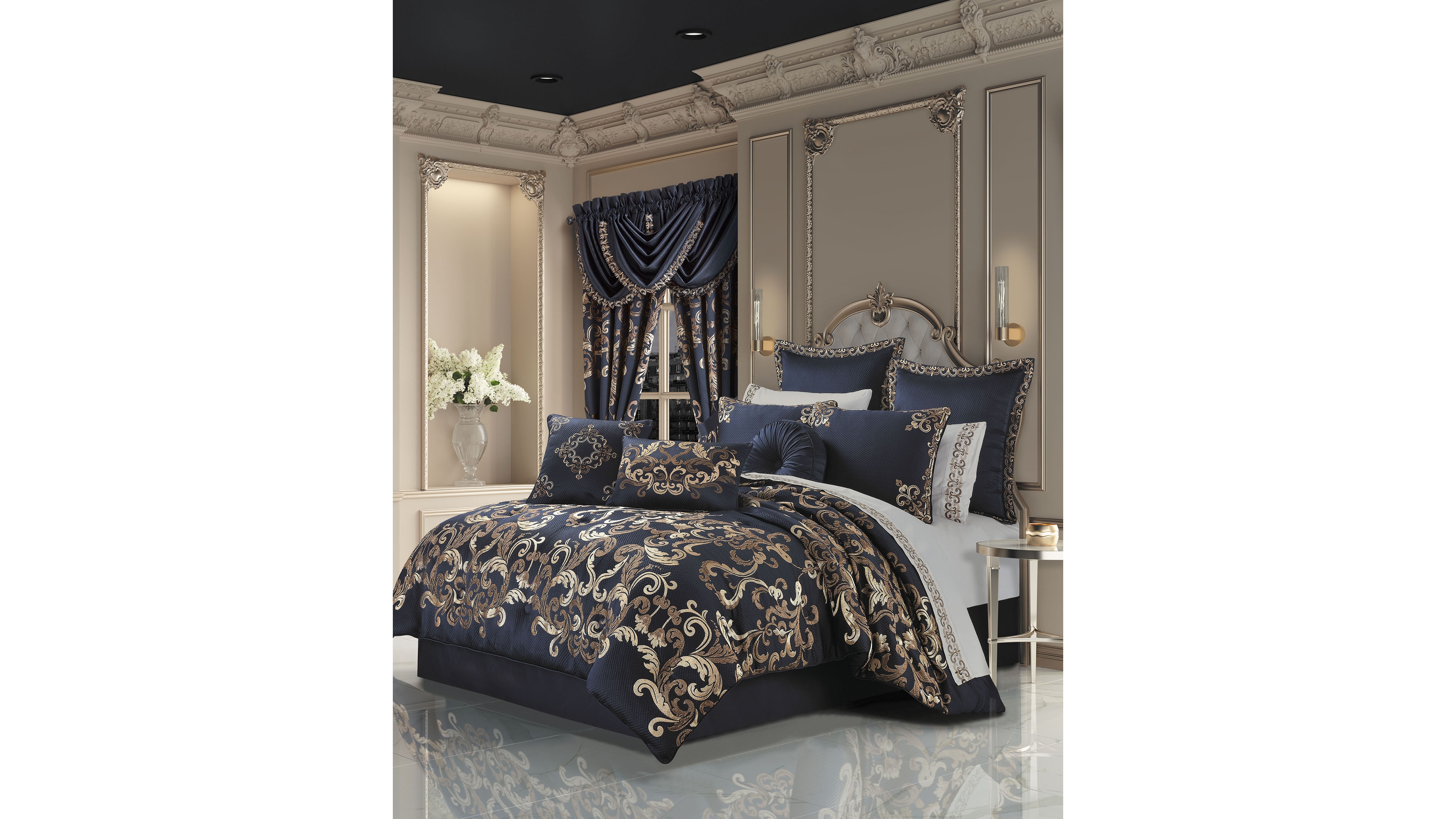 J Queen New York Caruso 4-Pc. Comforter Set, Queen