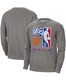 Men's Heathered Gray Team 31 NBA 75th Anniversary Fleece Sweatshirt