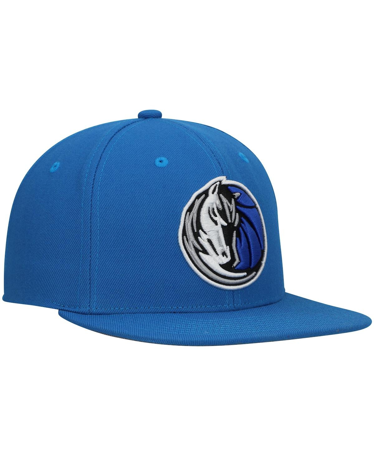 Mitchell & Ness Men's  Blue Dallas Mavericks Ground 2.0 Snapback Hat In Blue