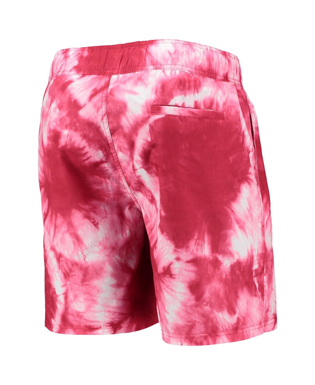 Shop G-iii Sports By Carl Banks Men's  Red Chicago Bulls Splash Volley Swim Shorts