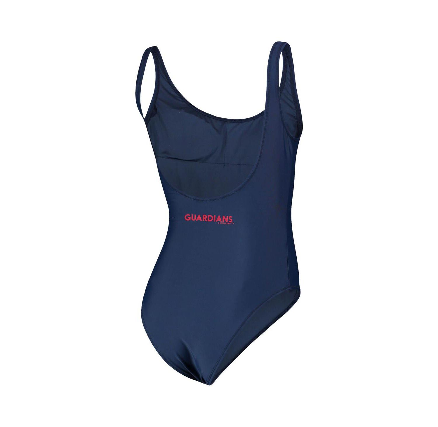Women's Navy Cleveland Guardians Making Waves One-Piece Swimsuit