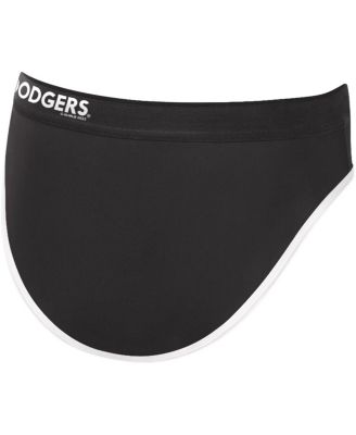 Women's Black Los Angeles Dodgers Southpaw Bikini Bottom