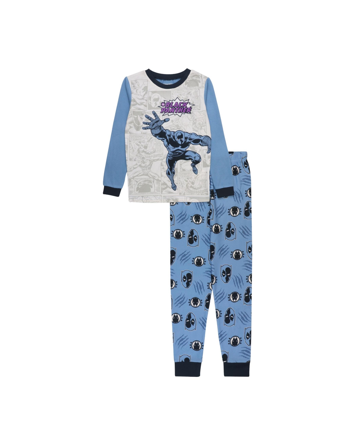 Ame Big Boys Marvel Top And Pajama Set, 2 Piece In Multi