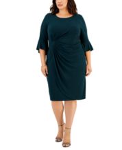 Macys plus best sale size evening dresses