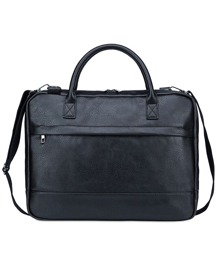 PX Men's Faux Leather Briefcase Macy's