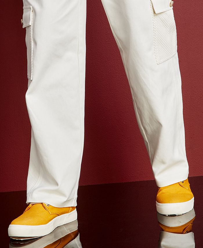 Royalty by Maluma Men's Corduroy & Denim MixedMedia Pants, Created For