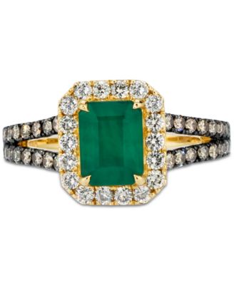 Le Vian New Emerald 1 1 5 Ct T W Diamond 7 8 Ct T W Halo   22304897 Fpx.tif