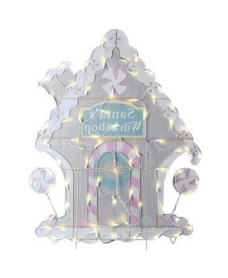 National Tree Company Pre-Lit Gingerbread House, 42"