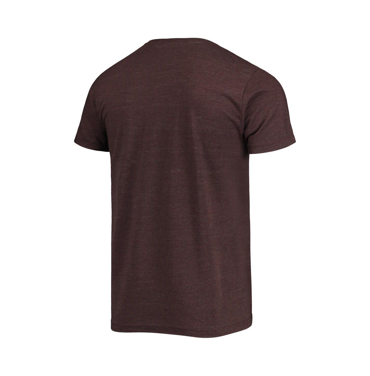 Мужская футболка Homage Brown San Diego Padres Hand Drawn Logo Tri-Blend — фото 4