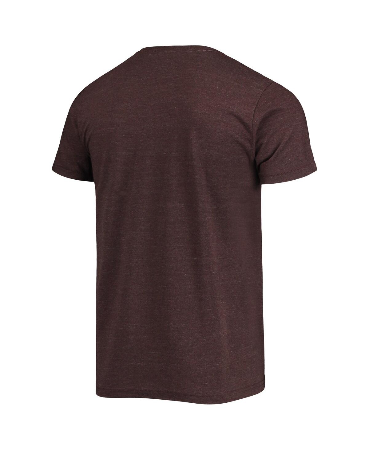 Shop Homage Men's  Brown San Diego Padres Hand Drawn Logo Tri-blend T-shirt