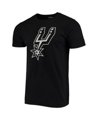 Men's Luka Samanic Black San Antonio Spurs Playmaker Name and Number Logo T-shirt