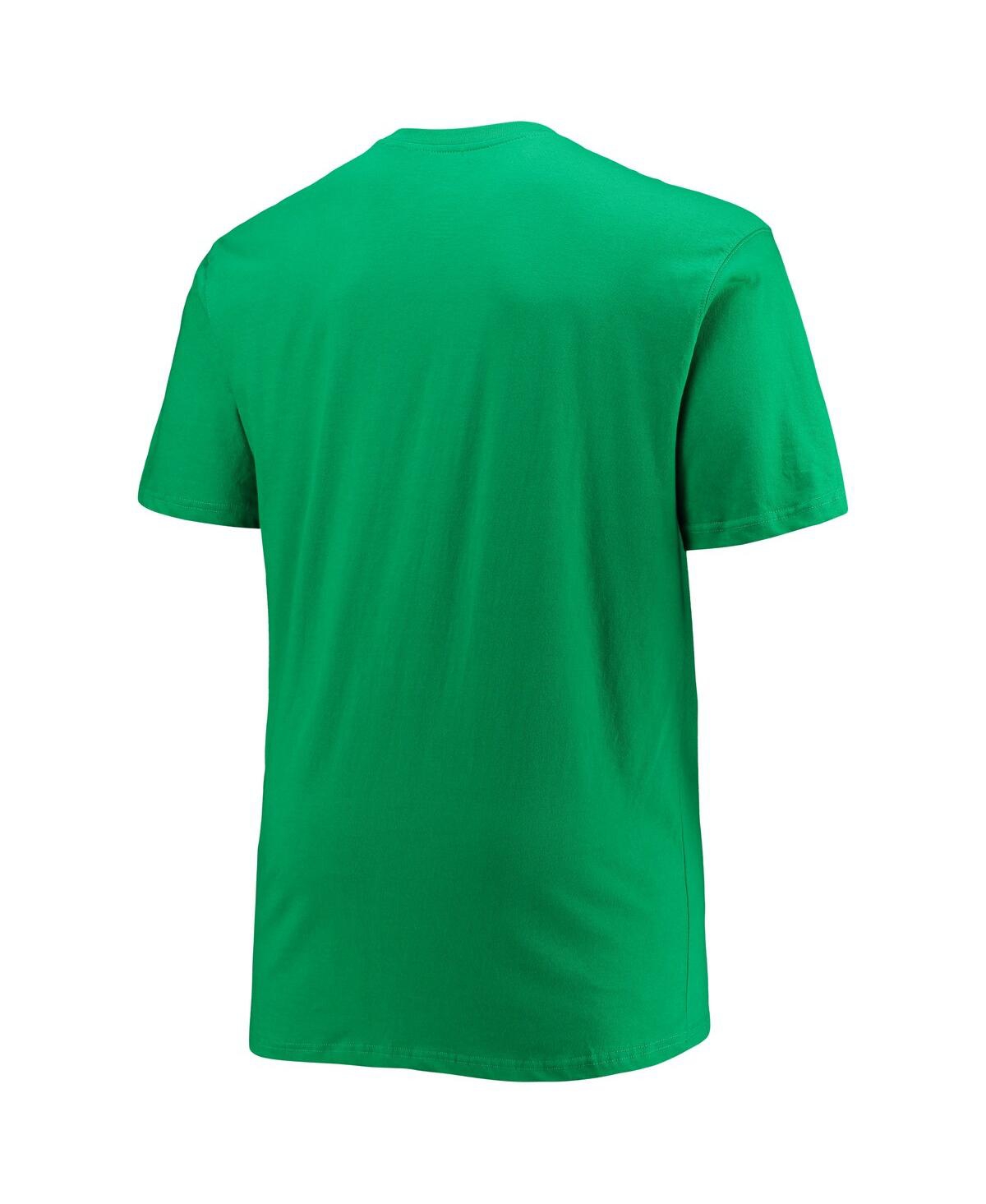 Profile Men's Kelly Green Atlanta Braves Big and Tall Celtic T-shirt