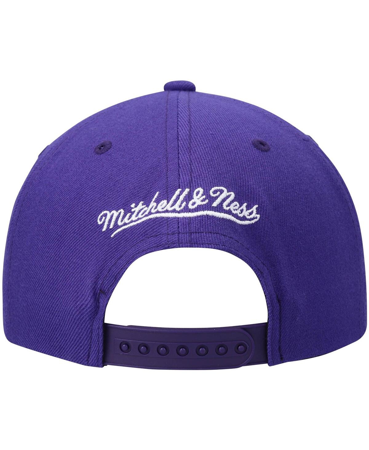 Shop Mitchell & Ness Men's  Purple Sacramento Kings Ground 2.0 Snapback Hat