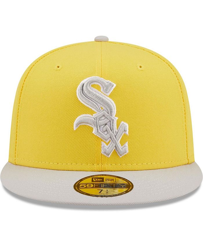 New Era Men's Yellow, Gray Chicago White Sox Spring Color Pack TwoTone