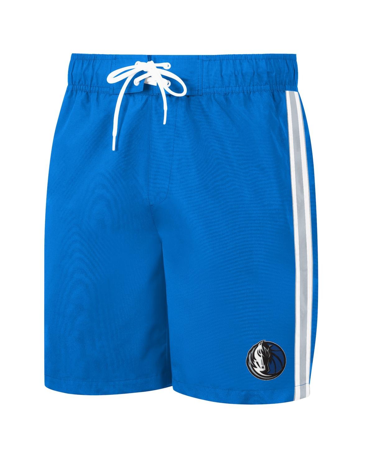 Shop G-iii Sports By Carl Banks Men's  Blue Dallas Mavericks Sand Beach Volley Swim Shorts