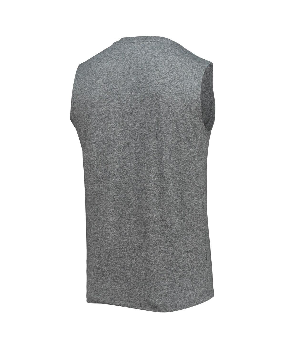 Men's New EraMiami Marlins Muscle Tank Top - Gray
