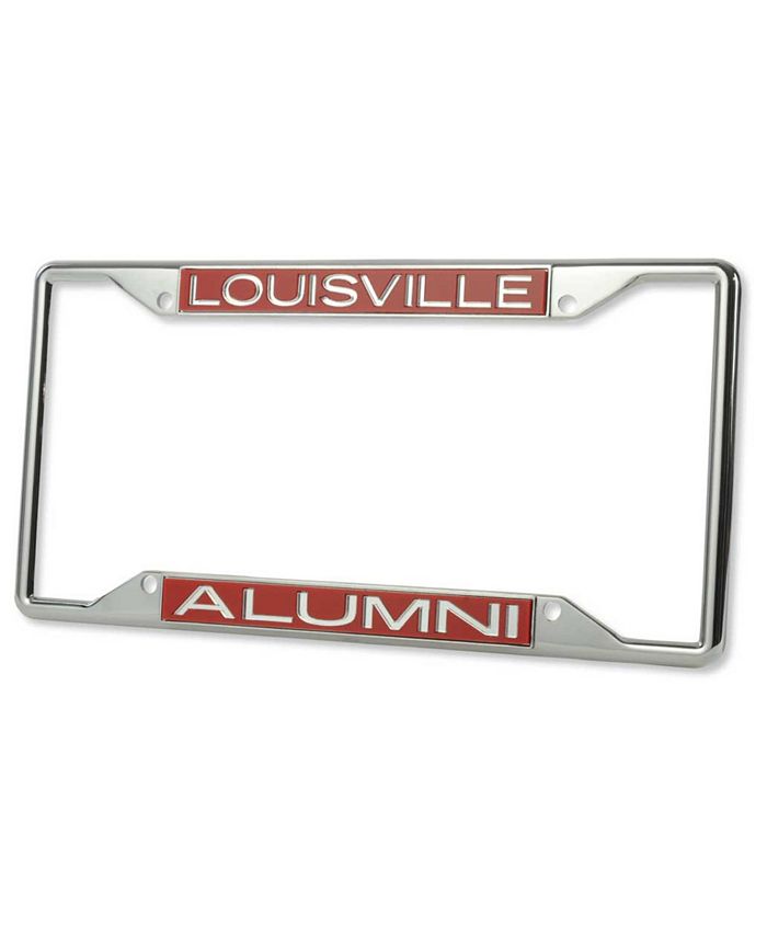 Louisville Cardinals License Plate Frame Chrome - Sports Fan Shop