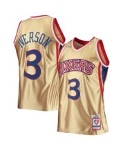 Infant Mitchell & Ness Allen Iverson Red Philadelphia 76ers 1996/97 Hardwood Classics Retired Player Jersey
