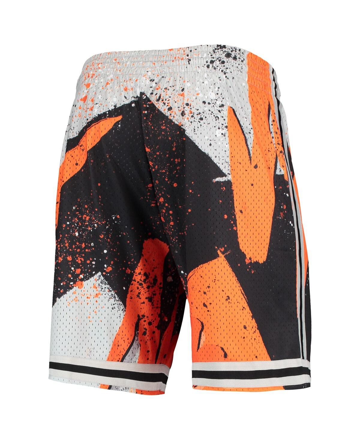 Mitchell & Ness Men's  Black San Francisco Giants Hyper Hoops Shorts In Black
