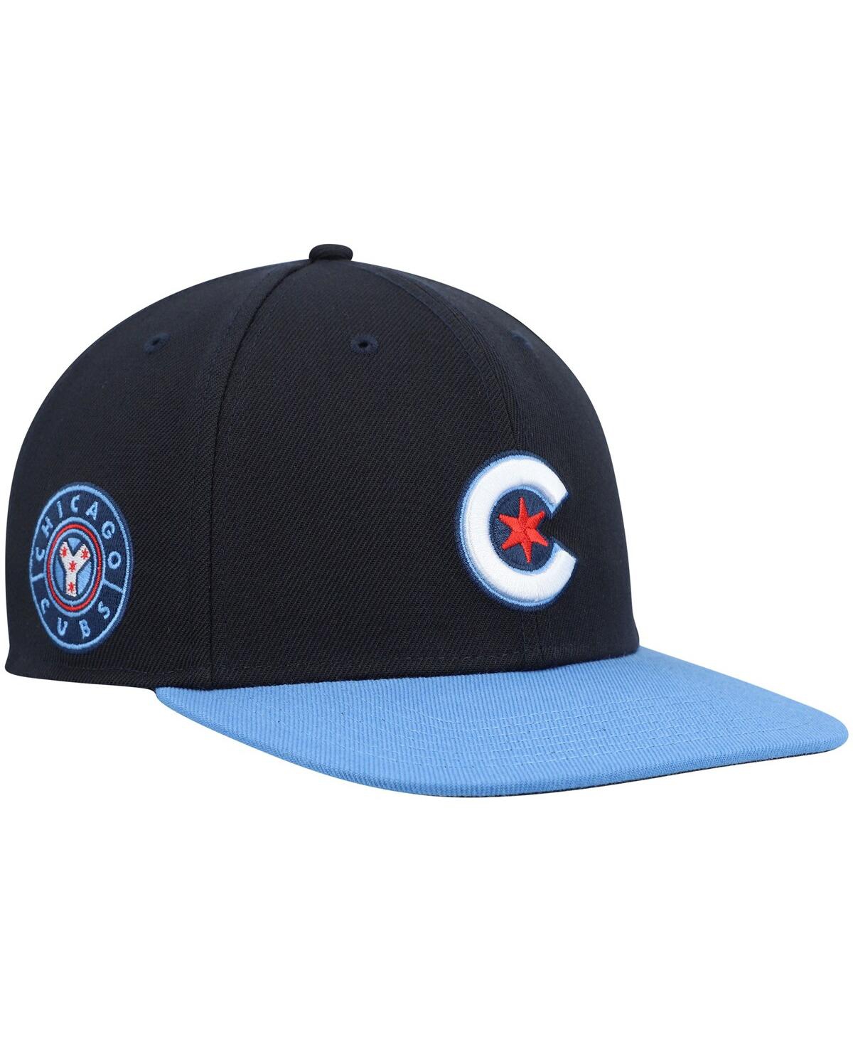 47 Brand Men's '47 Navy Chicago Cubs City Connect Captain Snapback Hat