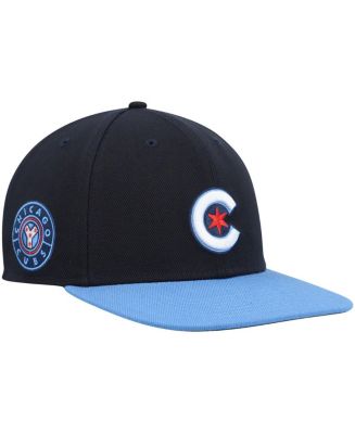 Men's Chicago Cubs '47 Navy 2021 City Connect Captain Snapback Hat