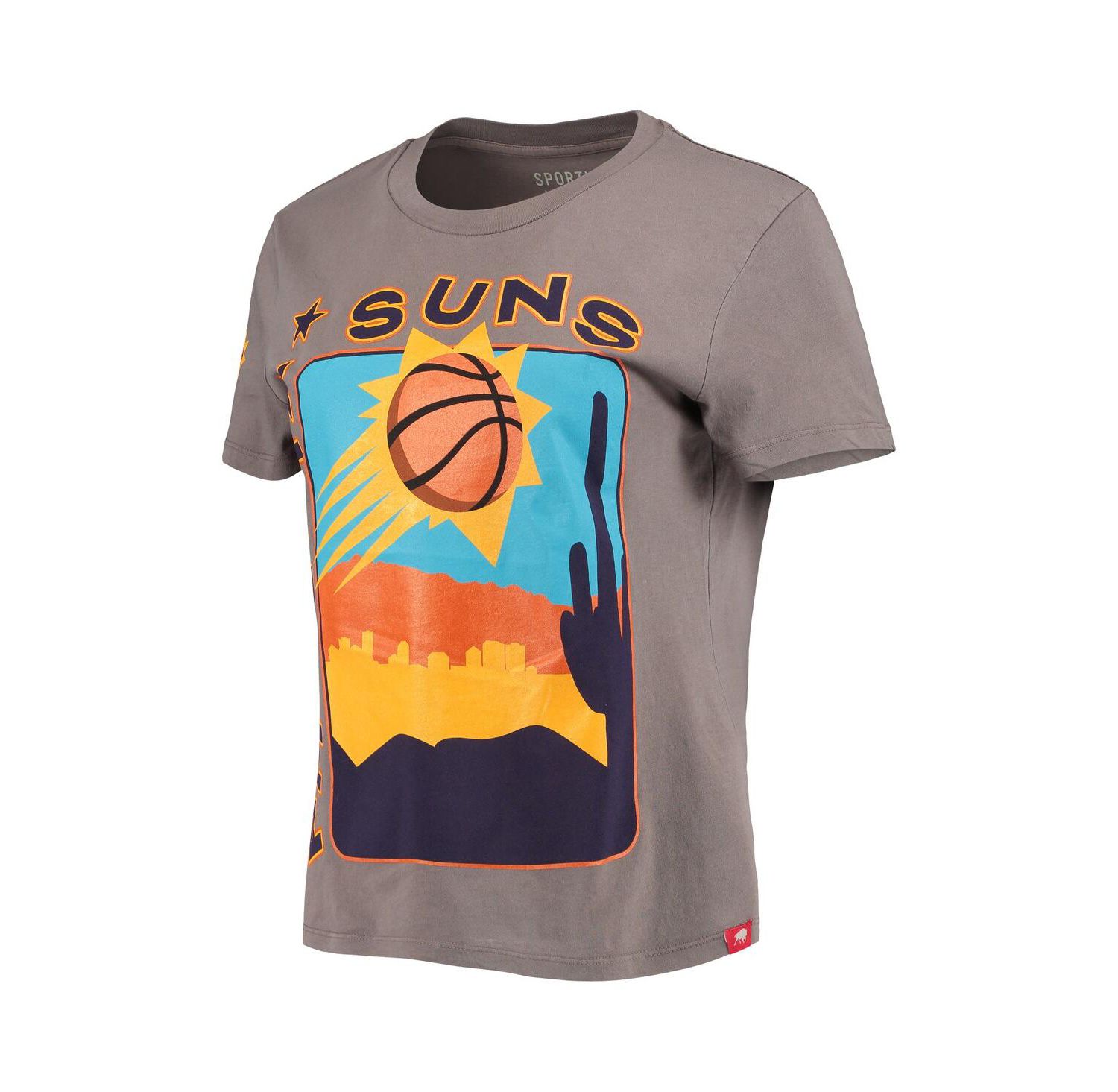 Women's Charcoal Phoenix Suns Street Capsule Arcadia T-shirt