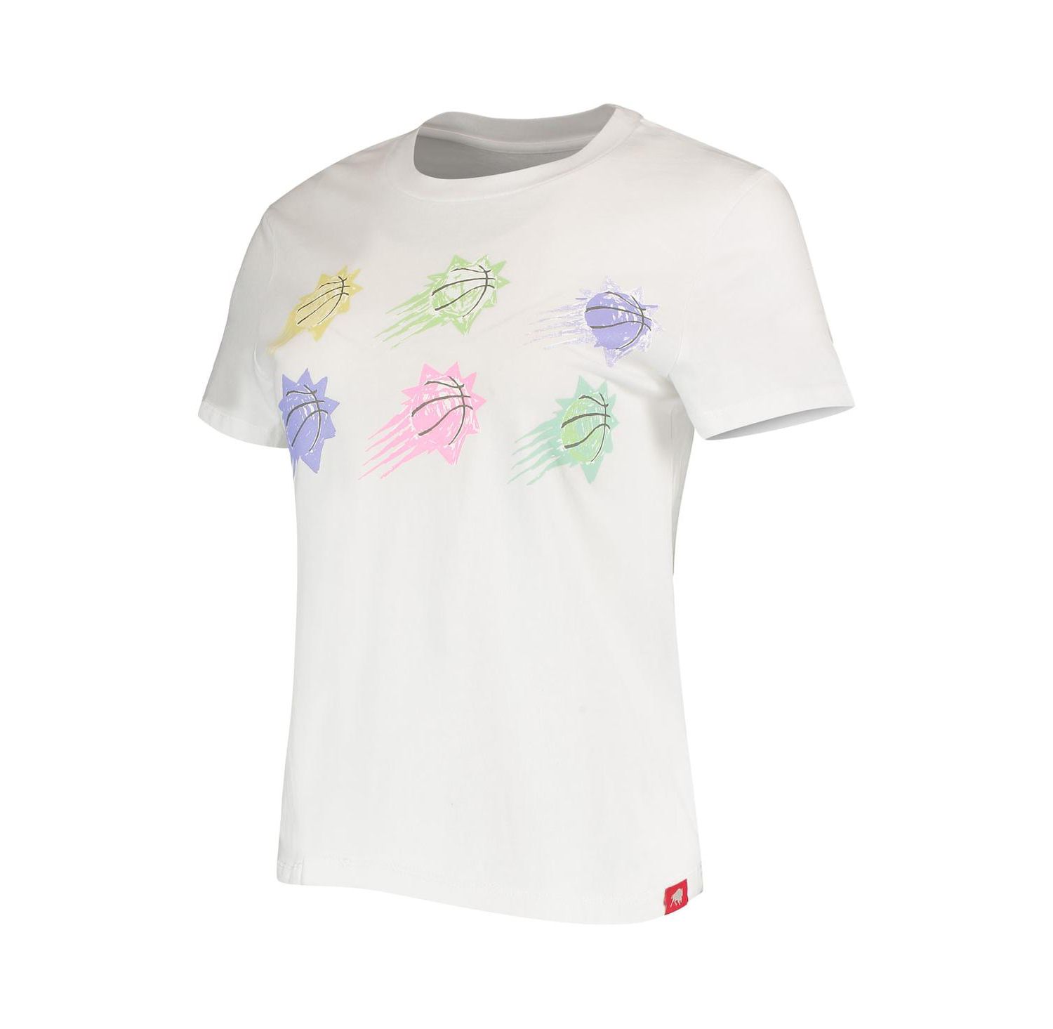 Women's White Phoenix Suns Street Capsule Arcadia T-shirt