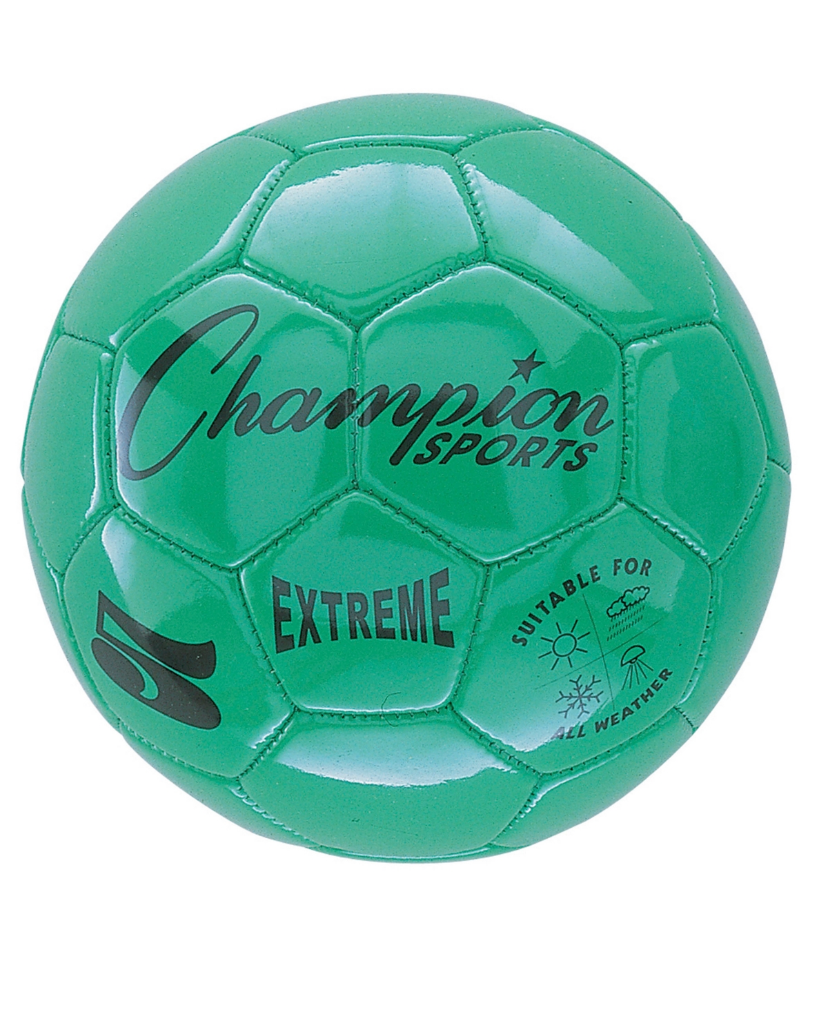 Champion Sports Extreme Soccer Ball In Green