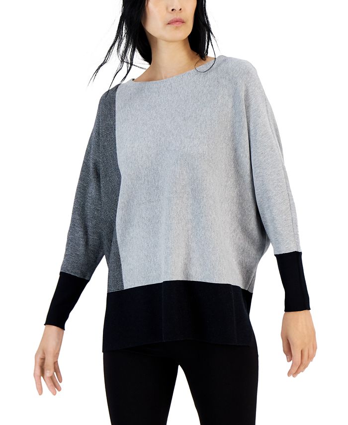 Alfani on sale colorblock sweater