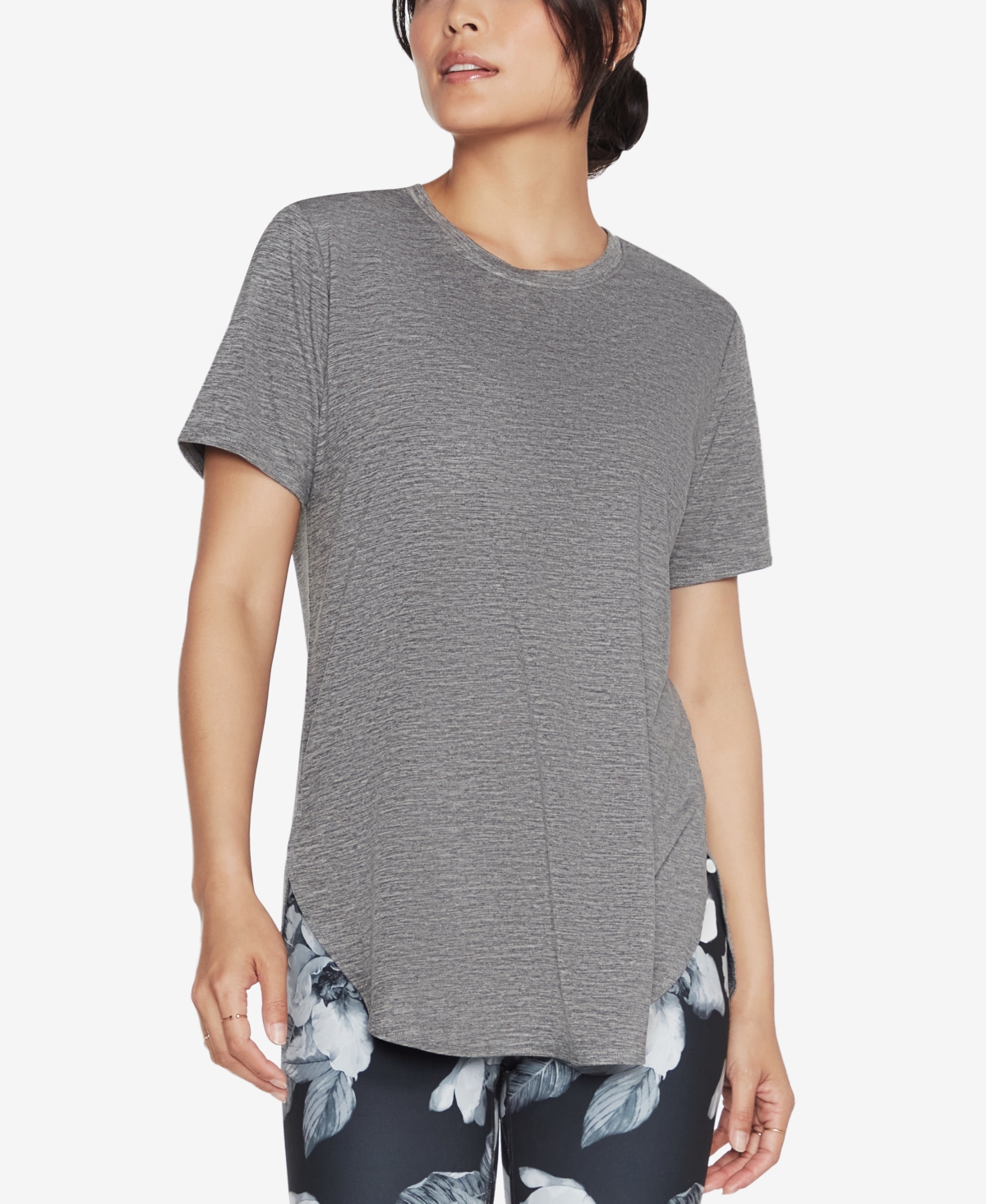 Women's Godri Swift Tunic T-Shirt - Charcoal