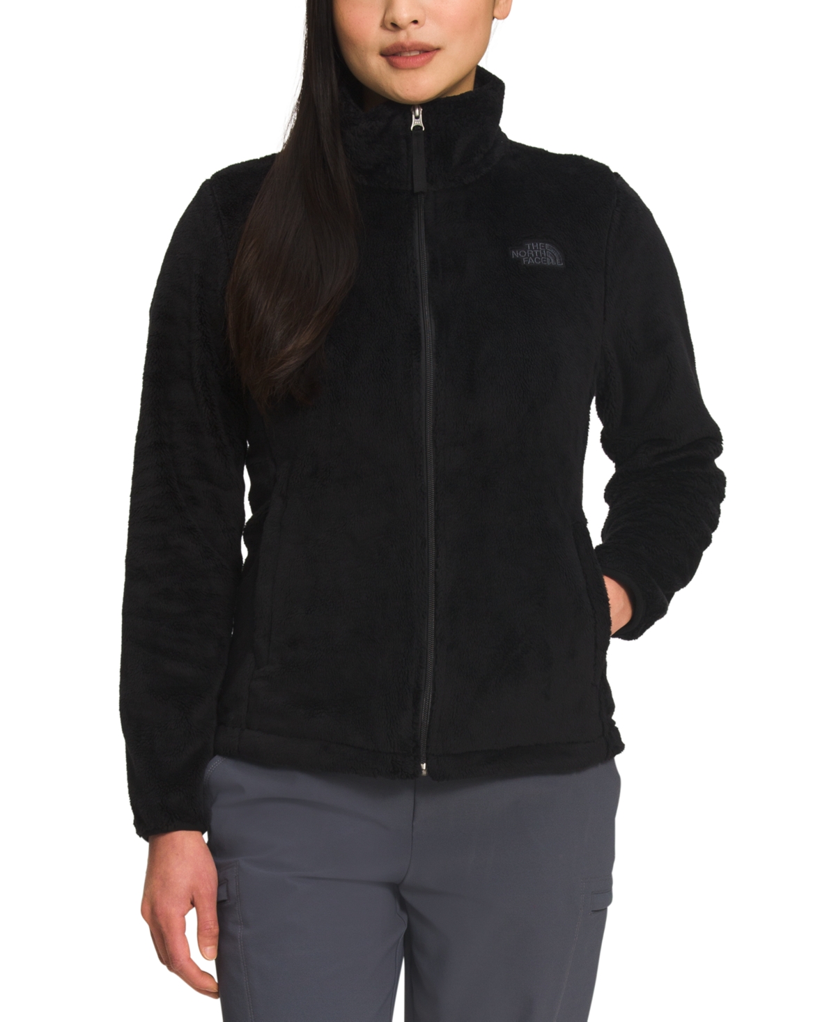 The North Face Osito Zip Fleece Jacket in Tnf Black | Smart Closet