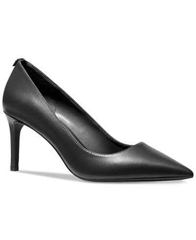 INC Womens Sadelle Black Faux Suede Dressy Pumps Shoes 6 Medium
