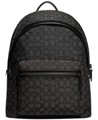 COACH - Men's Charter Signature Jacquard Backpack