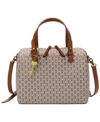 Fossil women's rachel satchel bag sale