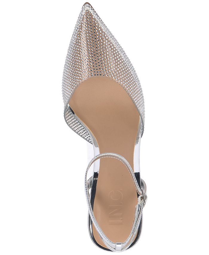 I.N.C. International Concepts Women's Rami TwoPiece AnkleStrap Pumps